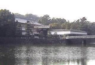 平川門全景1998年2月27日撮影